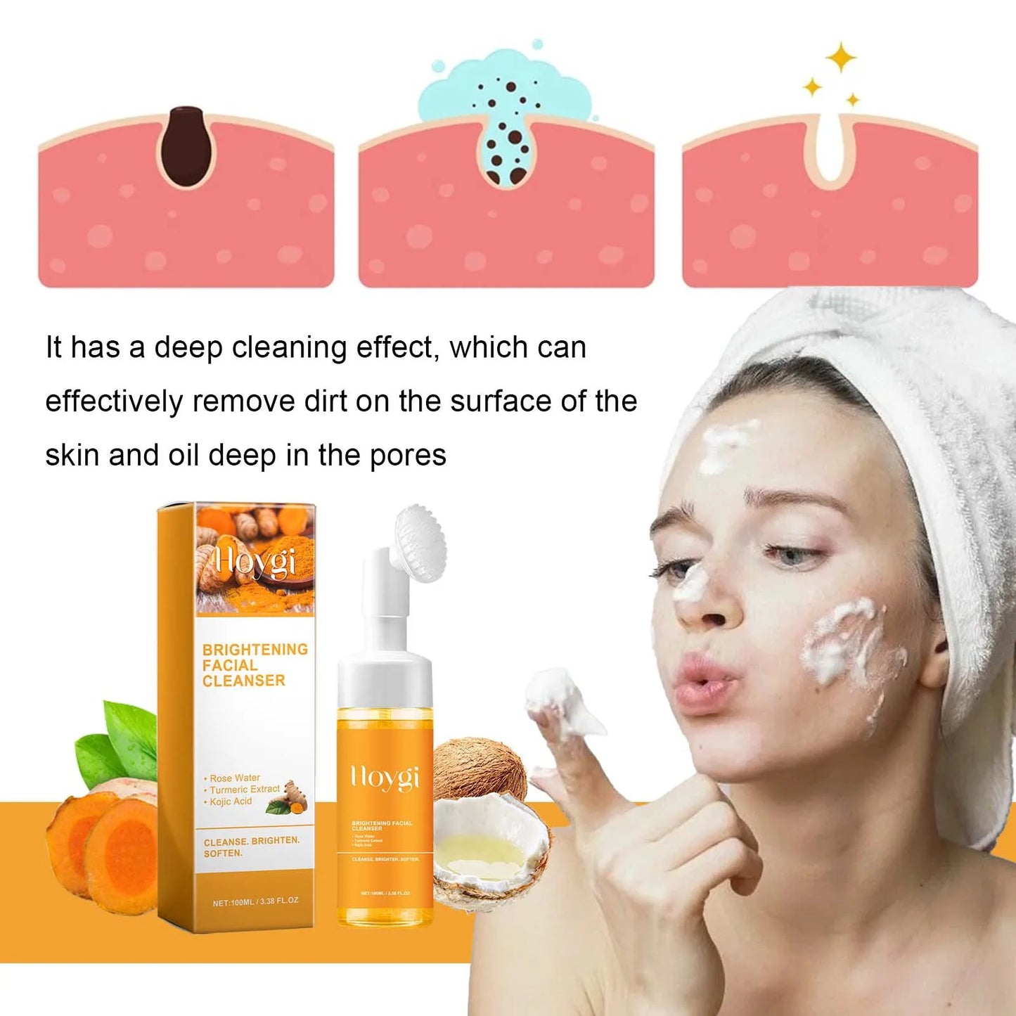 Turmeric Anti-Acne Cleanser - 100ml